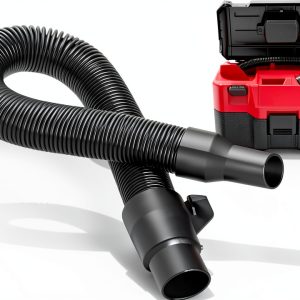 14-37-0105 Vacuum Hose for Milwaukee M18 Packout Vacuum 0970-20 0880-20, Fit 18V 2.5 Gallon Wet/Dry Shop Vac Hose Assembly - Internal Storage-0