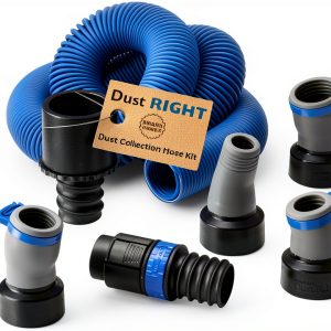 Dust Right Flexiport Power Tool Hose Kit Rockler 3 to 12 ft Ext-0