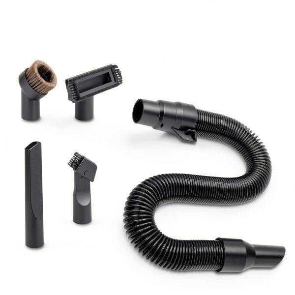 14-37-0105 18V Wet/dry Vac Hose Assembly with Universal Attachments Adapter Kit for Milwaukee M18 18v/28v Vacuum 0880-20 0970-20 (Internal Storage), Use to Pick Up Dust and Debris-4